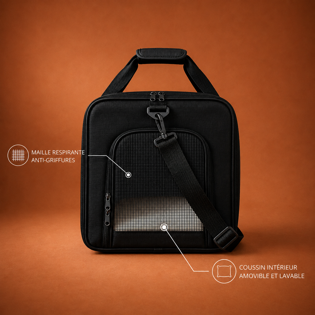 Sac de transport chat