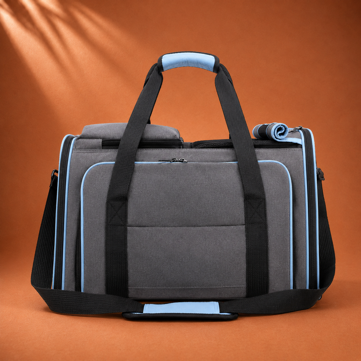 Sac de transport chat extensible