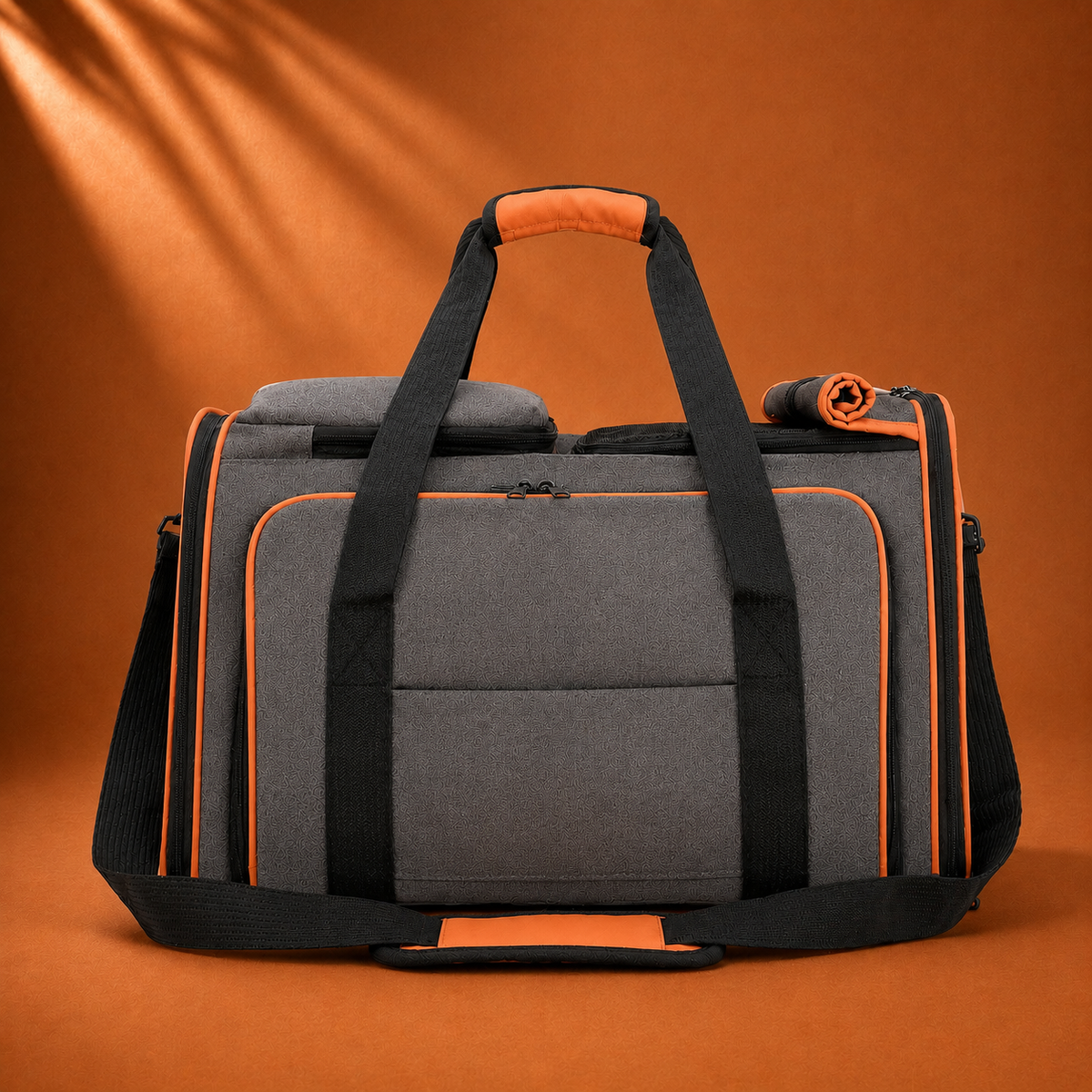 Sac de transport chat extensible