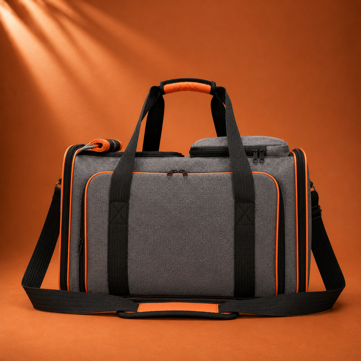 Sac de transport chat extensible