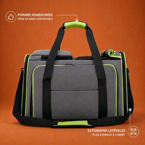 Sac de transport chat extensible