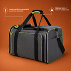 Sac de transport chat extensible