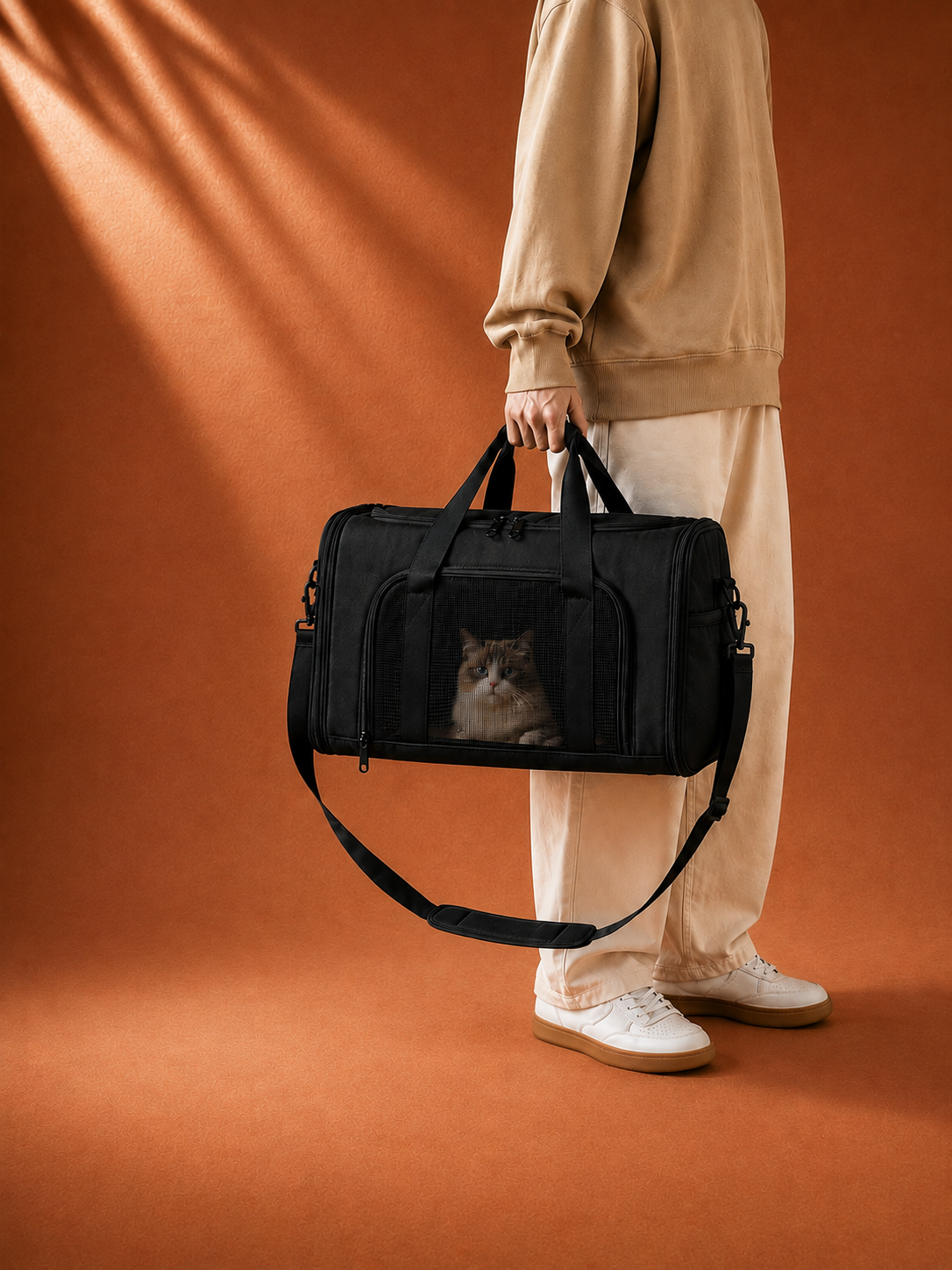 Sac de transport chat